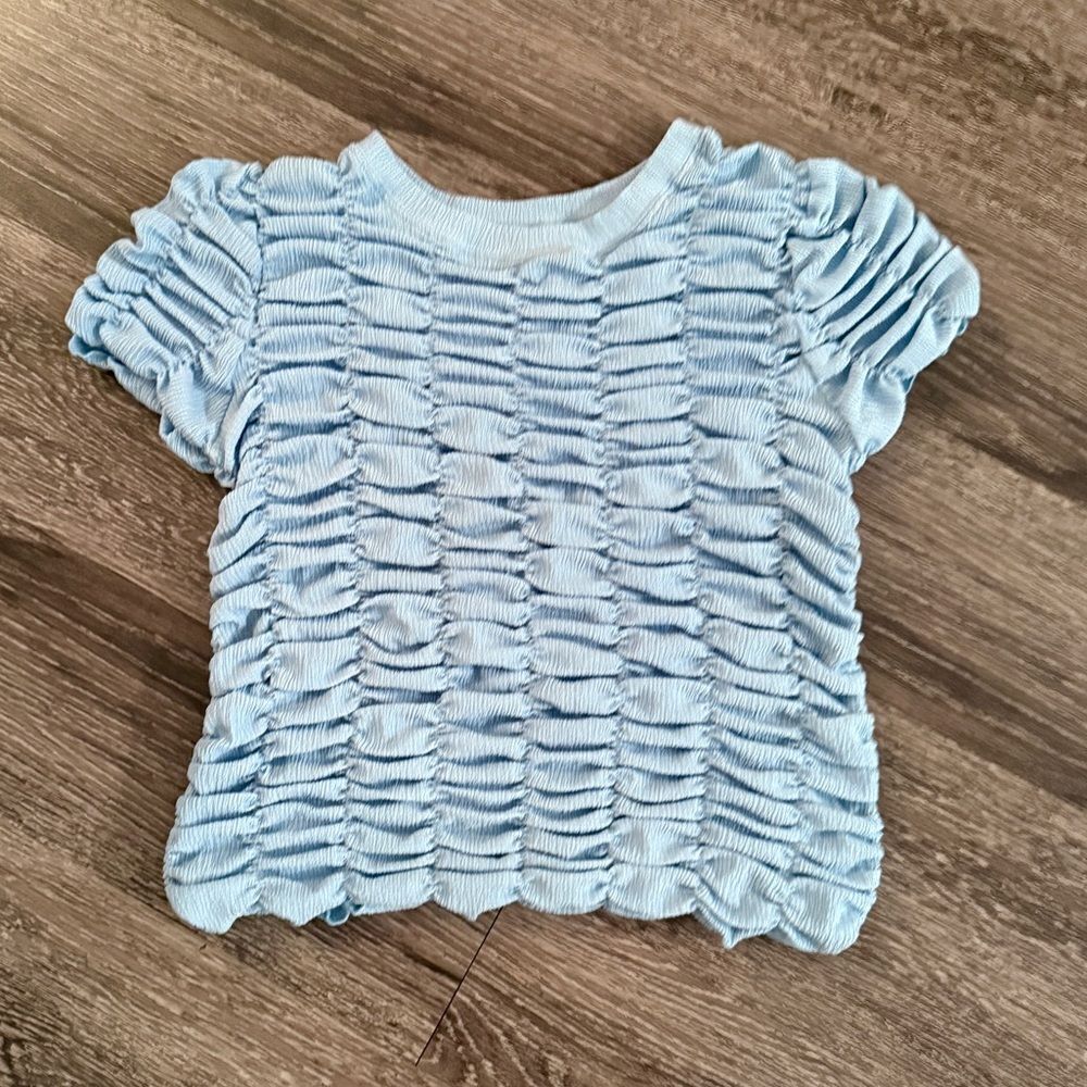 By Anthropologie Ruched Baby Tee